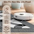thumbnail image 6 of Design&I 6'x9' Ultra Soft Area Rug, Door Curved Boho Geometric Interlocking Decorative Front Urg None Fluffy Washable Non Shedding for Guest Room Bedroom Living Room, 6 of 7