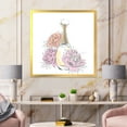 thumbnail image 3 of Designart 'Bouquet of Flowers and Perfume Bottle I' Traditional Framed Art Print, 3 of 4