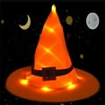 thumbnail image 4 of Colgante De Halloween Iluminado Sombreros De Brujas Que Brillan Intensamente Luces De Cadena Decoración De Halloween Para Ventanas Techos Árboles seitruly HA037238-00, 4 of 6