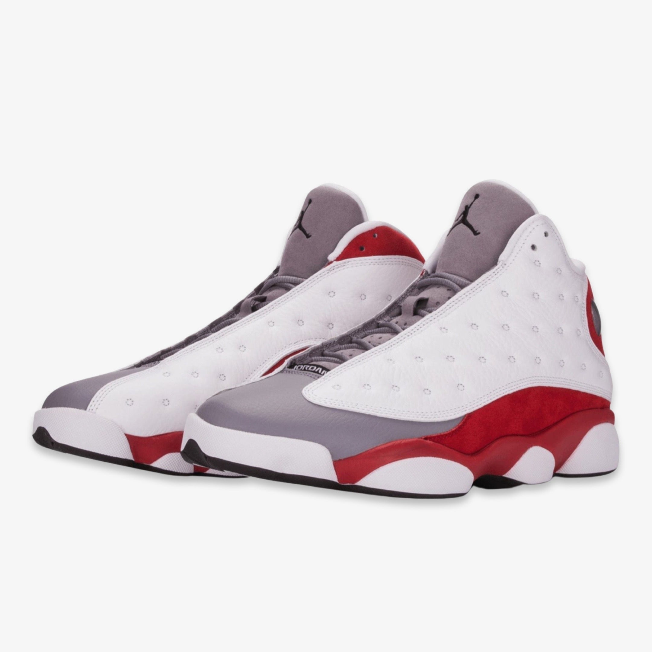 red and gray retro 13