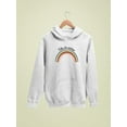 thumbnail image 3 of Follow The Rainbows Retro  Hoodie Women -Image by Shutterstock, Female x-Large, 3 of 4