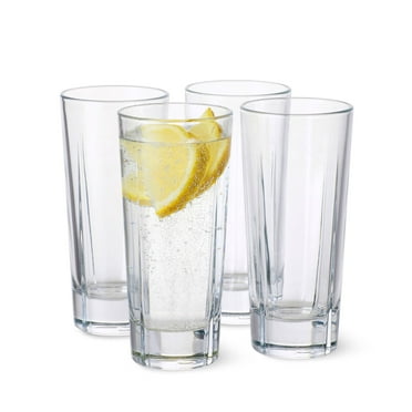 Rosendahl Grand Cru Highball Glass Set (Set of 4), 10.1 Fl. Oz. - Premium Crystal Highball Cocktail Glasses for Whiskey, Mixed Drinks, and Tall Beverages - Classic Clear Highball Tumbler Barware