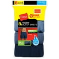 thumbnail image 3 of Hanes Men's Tagless ComfortSoft Waistband Boxer Brief, 5 + 3 Bonus Pack, 3 of 4