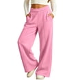 thumbnail image 6 of KyCheLot Fleece Sweatpants for Boys Girls Elastic Waist Thicken Sweatpants with Pocket Winter Warm Schoolwear, 6 of 8