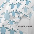 thumbnail image 6 of Pofeuu Hand Drawn Turtle Print Wall Tapestry Decoration Wall Hanging Tapestry 60 x 51 Inch, 6 of 6