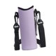 thumbnail image 5 of Bolsa portabotellas con funda protectora, accesorios para vasos, soporte para botellas agua para viajes, senderismo, camping, ciclismo y gimnasio. Morado claro, 5 of 8