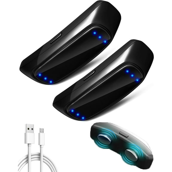 Professional Anti-Snoring Device, Portable Sleep Device for Snoring, Snore Stopper Chin Mounted, Easy Improved Sleep Quality for Peaceful Sleep, Pulse Feedback