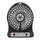thumbnail image 1 of Ventilador de luz LED TFixol Enfriador de aire eléctrico Mini ventilador USB Color negro, 1 of 4