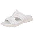 thumbnail image 5 of Orthopedic Sandals for Women Athletic Thick Cushion Mesh Slip on Walking Beach Shoes with Comfy Arch Support White Size 6, 5 of 6