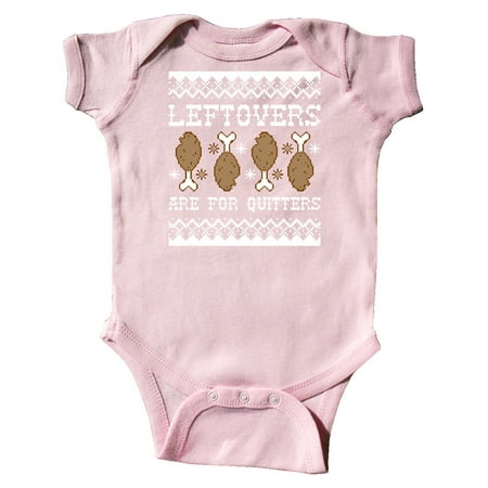 

Inktastic Ugly Leftovers Sweater Gift Baby Boy or Baby Girl Bodysuit