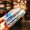thumbnail image 5 of Phone Case for iPhone 14 Pro, 3D Dynamic Blue Liquid Floating Ducks and Pirate Ship Soft Silicone Bumper Quicksand Hard Back Case for iPhone 14 Pro, 5 of 14