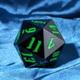 thumbnail image 4 of Cusdie Single D20 Dice 55mm, 20 Sided DND Dice, Giant D20 D&D Polyhedral Dice Large D20 w/Gift Box for Role Playing Game Dungeons and Dragons D&D Dice Pathfinder, 4 of 5