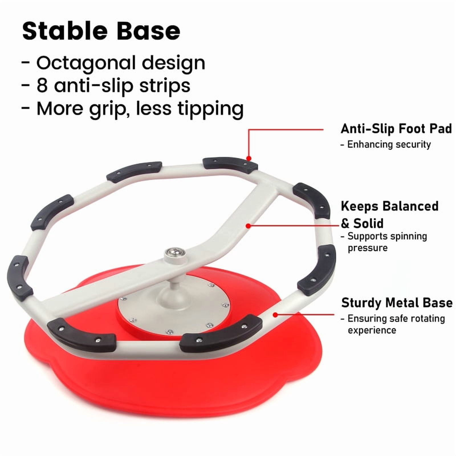 Every Moment Counts Sensory Spinning Chair for Kids - 360° Rotating Therapy Seat to Improve Balance & Coordination, Desk Chair for Autistic/ADHD Children Age 2-10, Non-Slip Sensory Integration Tool