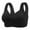 Black, variant on Utoimkio Front Closure Bras for Women Comfort Breathable Full Coverage Wireless Bras for Women No Underwire Everyday Bras