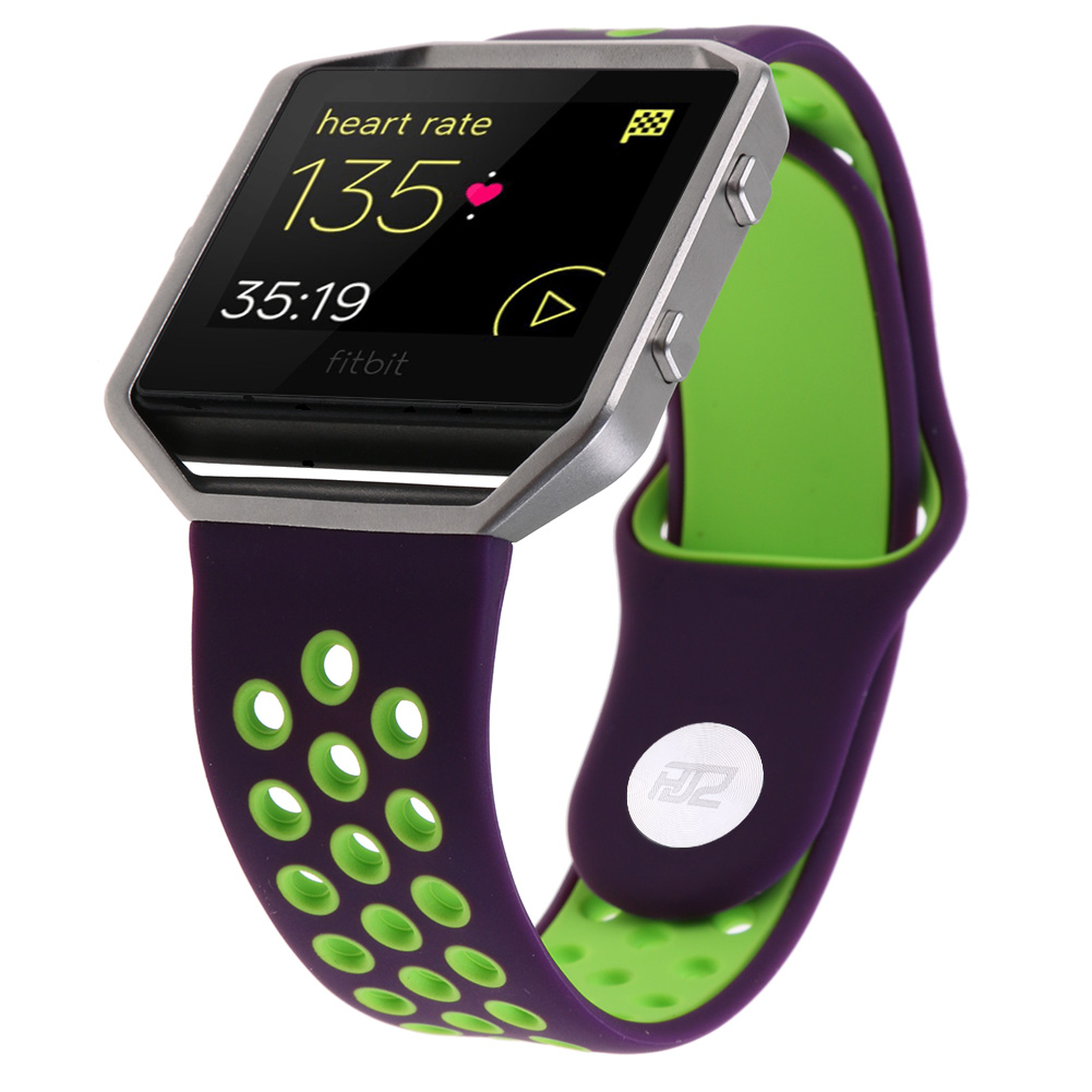 Fitbit Blaze Bands with Silver Frame Small & Large (5" 8"), HJZ Sport