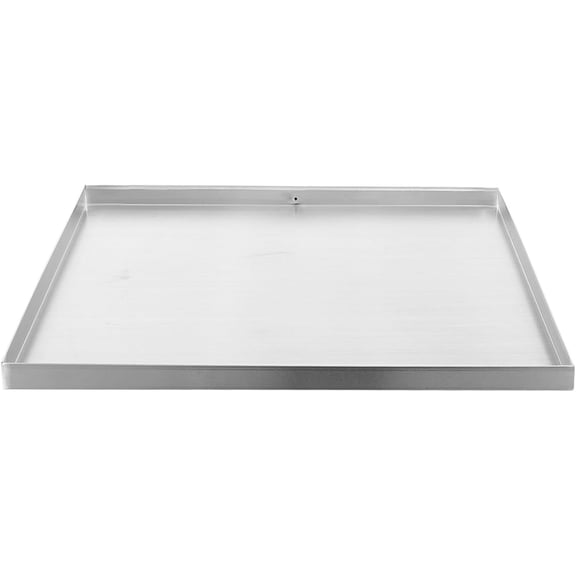 Miumaeov 30*30*1.5in Washing Drain Pan, Heavy Duty 304 Stainless Steel Washing Machine Tray Washing Machine Pan with Drain Hole&Hose Adapter, for Most Models Of Washers & Appliances.