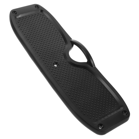 Pretyzoom Black Plastic Outboard Motor Transom Plate Durable Marine Repair Accessory
