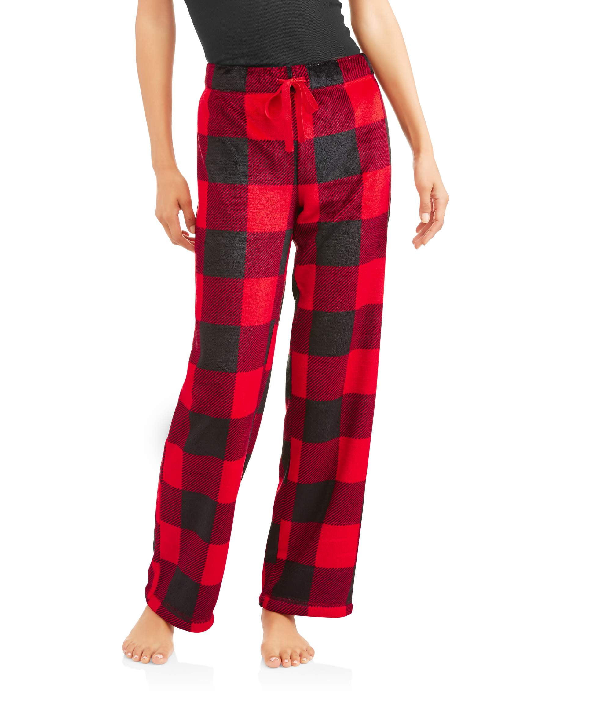 Women's Super Minky Plush Pajama Sleep Pants - Walmart.com