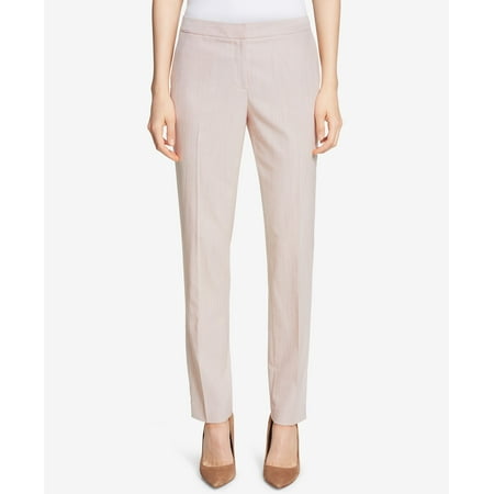 UPC 190607536467 product image for Tommy Hilfiger Womens Striped Flat-Front Slim Pants | upcitemdb.com