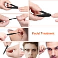thumbnail image 3 of Juego de manicura para hombres, herramientas de cuidado personal, accesorios, cortaúñas para dedos y pies, kit profesional de manicura y pedicura con estuche de viaje, kit de cuidado de uñas, regalo p, 3 of 5