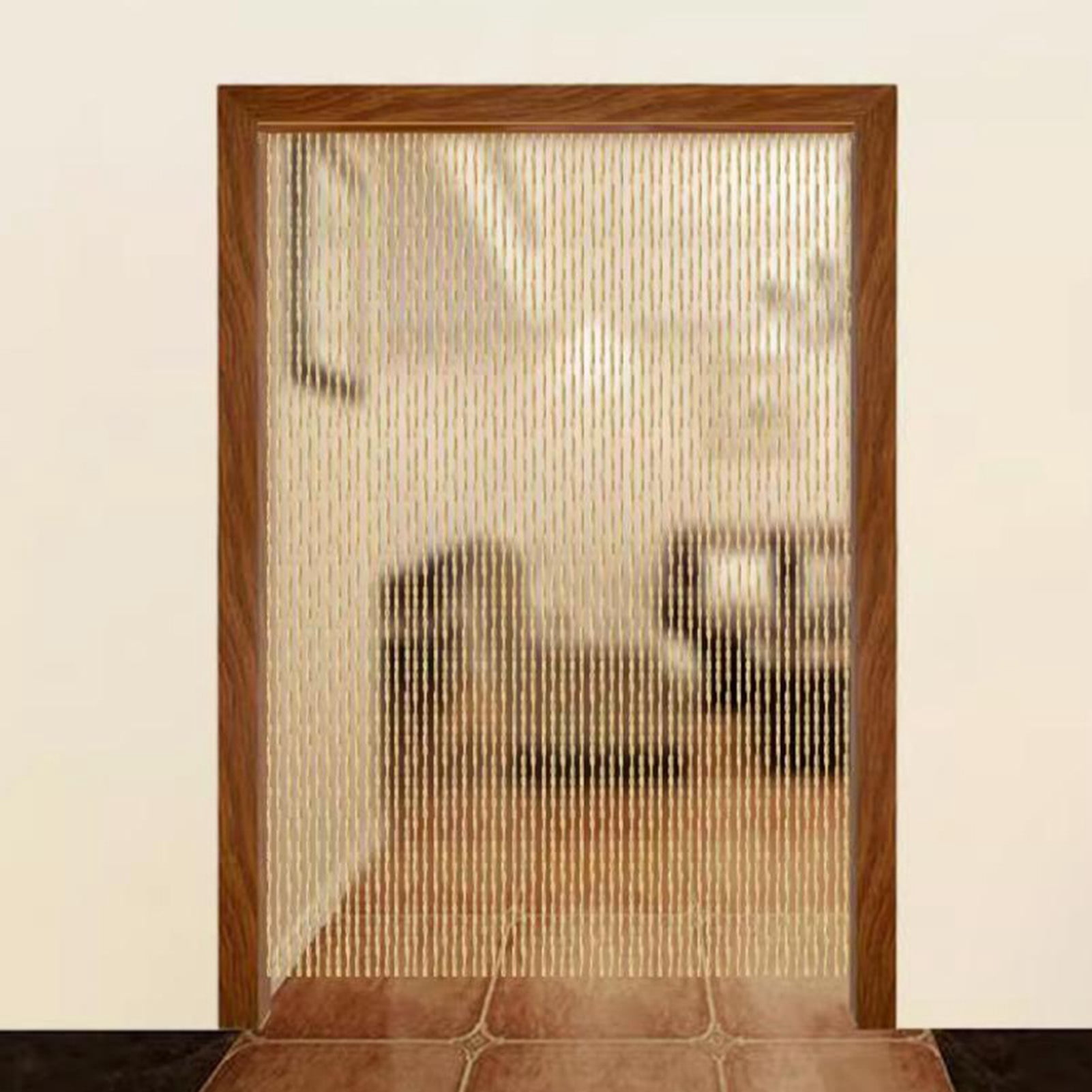 Bamboo beaded curtain door curtain, beaded curtain room divider, door curtain beads hanging panel for bedroom living room closet