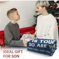 thumbnail image 2 of Blanket Gifts for Son, Birthday Gifts for Son Adult, Christmas, Graduation Gifts for Son, Son Gifts from Mom Dad, to My Son Blanket, 60"X 50", 2 of 6