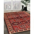 thumbnail image 3 of Ahgly Company Machine Washable Indoor Rectangle Traditional Dark Gold Brown Area Rugs, 8' x 10', 3 of 7