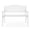 White, variant on Ktaxon 40.5" Outdoor Garden Bench Aluminum Frame Seats Patio Furniture Bronze, Heavy Duty Cast Aluminum Bench, Cast Iron Bench, Bronze
