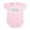 Petal Pink, variant on CafePress - The Future Is Female Body Suit - Baby Light Bodysuit, Size Newborn - 24 Months