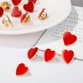thumbnail image 3 of 12 broches de corazón, broches decorativos, alfileres para cuello, regalos del día de San Valentín, recuerdos de fiesta, 3 of 5