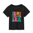 thumbnail image 2 of KONDYS Boys Stretch T Shirts First Day Of School Shirt for Child Girl In My Preschool Shirt Kindergarten Shirts Basic Tees Casual Tops for 12-24 Months, 2 of 4