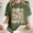 Army Green#1, variant on GaThRRgYP Womens Plus Size Tops,Women's Fashion Summer Round Neck Drop Sleeves Leisure Short Sleeve Printing Army Green S