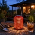 thumbnail image 5 of Solar Powered Vintage Pattern Projection Lantern for Outdoor Garden Pathway Patio Home Decorative Lighting Waterproof Design, 5 of 6