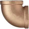 thumbnail image 2 of 1-1/4" Brass 90 Degree Elbow, FNPT, 125 PSI, 2 of 3