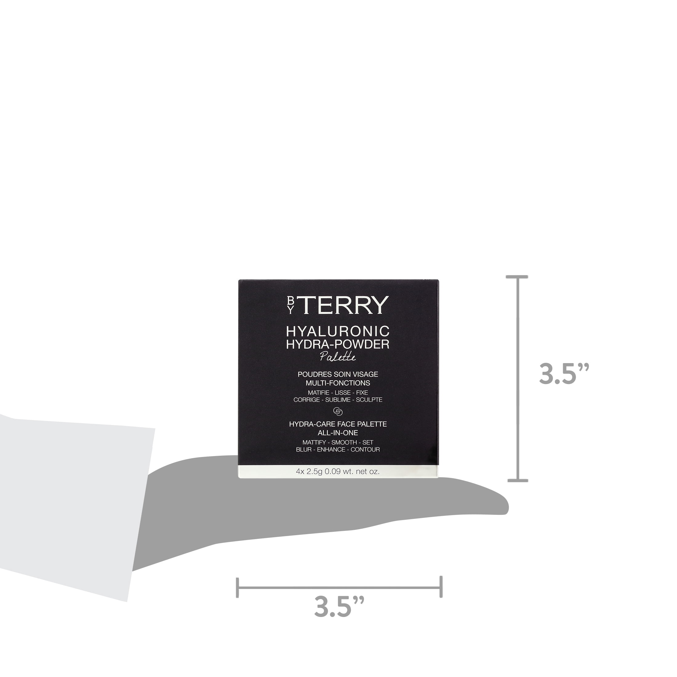 By Terry Hyaluronic Hydra Powder Palette - # 2 Medium To Warm 4x2.5g/0.09oz