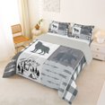 thumbnail image 2 of Feelyou Teen Lake House Full Size Comforter Sets, Wildlife Bedding Sets, 3 Pieces, 2 of 7