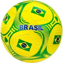 Icon Sports World Cup Country Soccer Balls Training Outdoor Futbol Size 5, Brazil