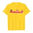 thumbnail image 4 of TZEWGL Cute Shirt For Toddler Short Sleeve Crew Neck Monthly Word Prints Top For Newborns size 6-7T, 4 of 4