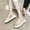 Beige, variant on Walking Sandals Women Fashion Round-toe Open Toe Sandals Thick Bottom Solid Color Casual Sandals Skechers Womens Sandals Size 8 on Clearance