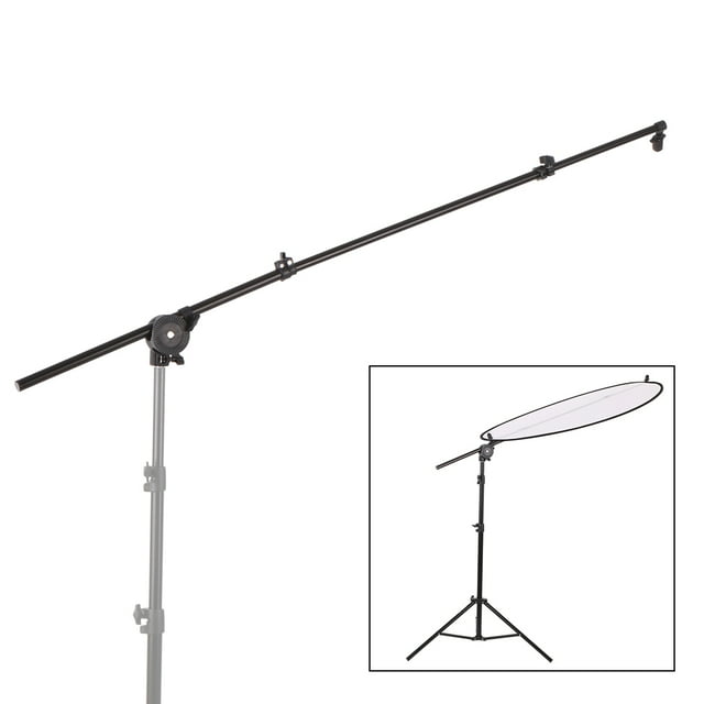 Prise en Main extensible pour Photographie Réflecteur Support du diffuseur Support du bras de suspension avec Clip Flexible Tête Pivotante