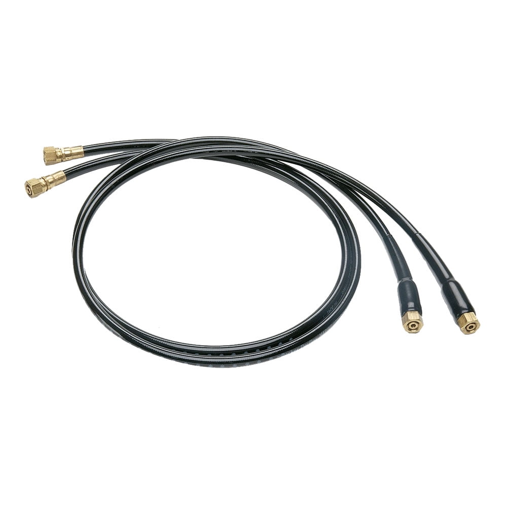UFLEX Hydraulic OB Hose Kit with PreCrimped Brass Fittings and Bend