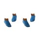 thumbnail image 4 of Jumpingount Calcetines de suelo de invierno Tobillo Térmico Estampado de leopardo Antideslizante Unisex Fleece Lounge Zapatilla Calcetería Verde aceite 2Conjunto, 4 of 6