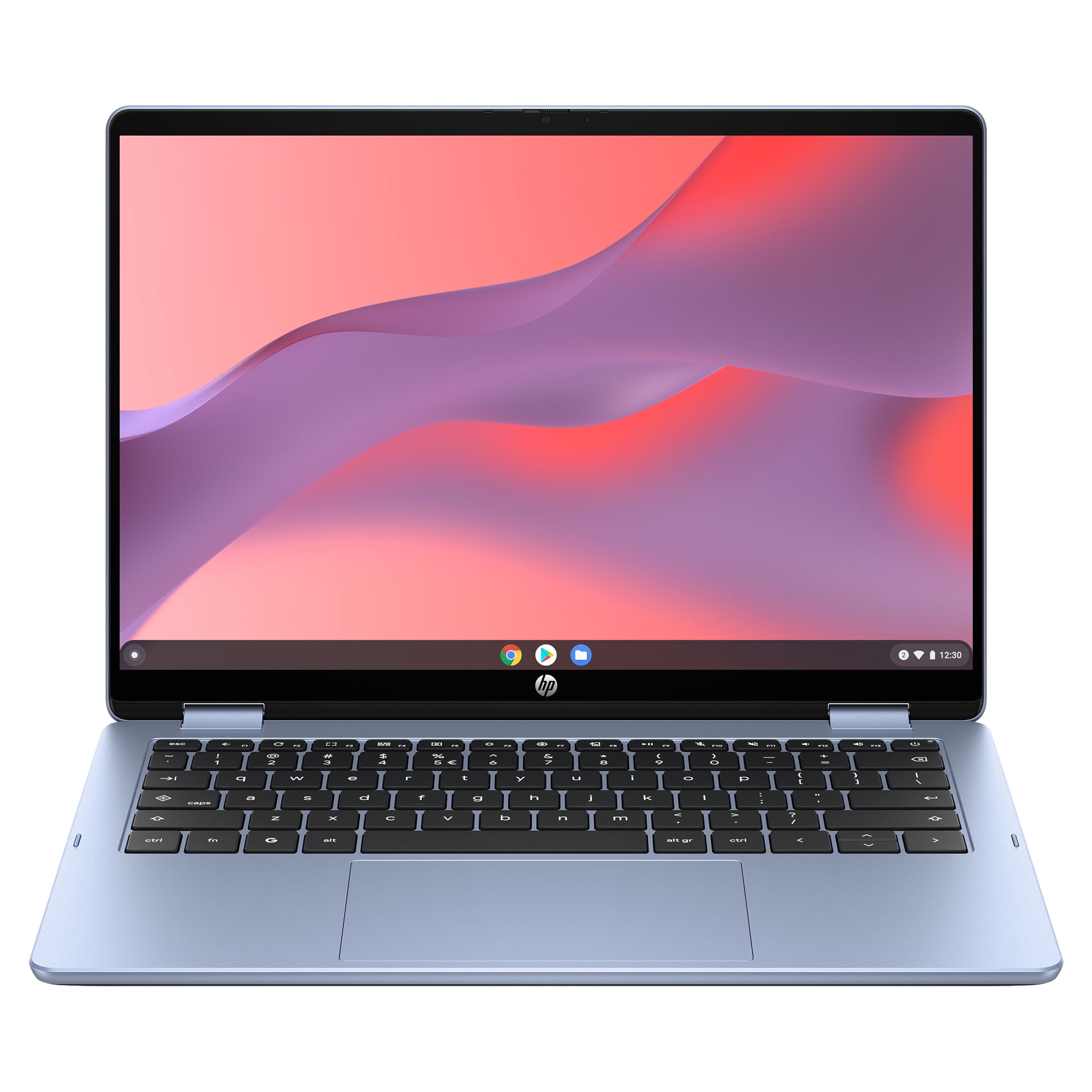 HP Chromebook x360 14 inch Laptop PC 2K IPS Chrome OS Intel N150 4GB 128GB UFS Sky Blue