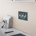 thumbnail image 5 of Yayeee Toggle Light Switch Wall Plate 2-Gang 4.56"x4.48" Decorative Outlet Cover, Yellow Forest Pattern, 5 of 7