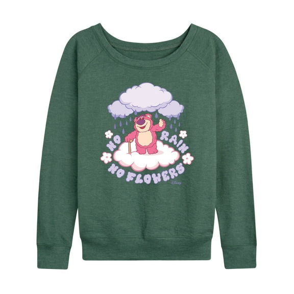 Toy Story - Lotso No Rain No Flowers - Women's Lightweight French Terry Long Sleeve Shirt