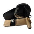 thumbnail image 3 of Lipstore Bread Slicer for Homemade Bread Convenience Suction Base Bakery Use Easy Storage Black, 3 of 8