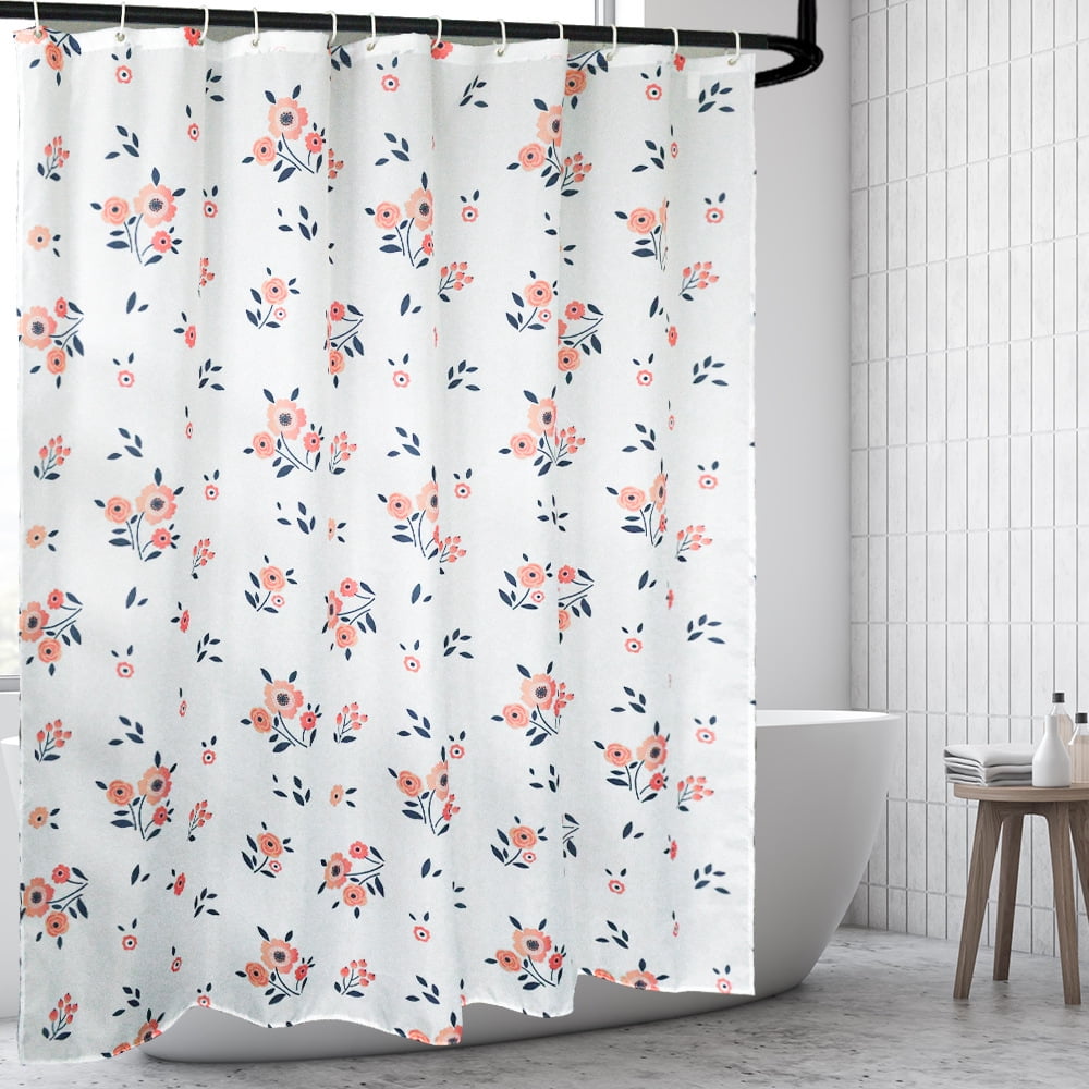Waterproof Polyester Fabric Various Dogs Pedigree &Hooks Bathroom Shower Curtain 