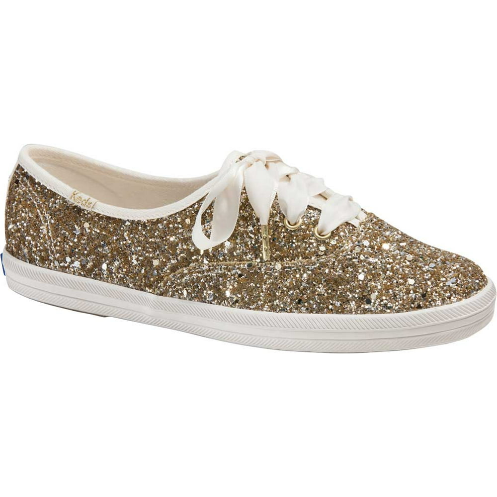 Keds Women's Keds Kate Spade Champion Glitter Sneaker Platinum Canvas