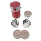 thumbnail image 1 of Tarro Aislado Para Alimentos, 2 Litros, 3 Niveles, Apto Para Microondas, Acero Inoxidable 304, 1 of 7
