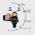 thumbnail image 5 of Moto eléctrica montable para Niño y Niña Baby Gaon Chopper Rosa, 5 of 5